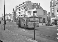 86482 Afbeelding van de Daf/Domburg autobus nr. 79 (serie 76-90) van het G.E.B.R.U. als lijn 9 bij de halte Kruisstraat ...